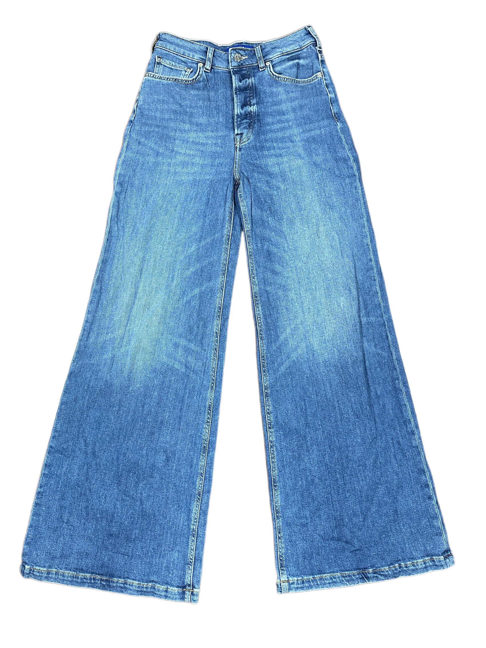 Scotch & Soda Ultra Flared Denim Pants Blue - S