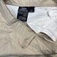 Vintage Camel Cago Shorts Creme Cotton Blend S
