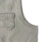 Vintage Springfield Cargo Vest Beige Gray - L