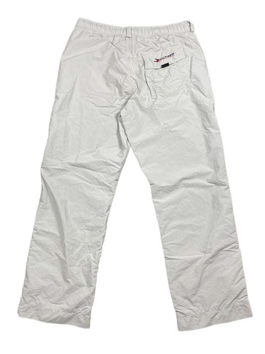 Y2k Tommy Hilfiger Athletics Sport Pants Gray - XL