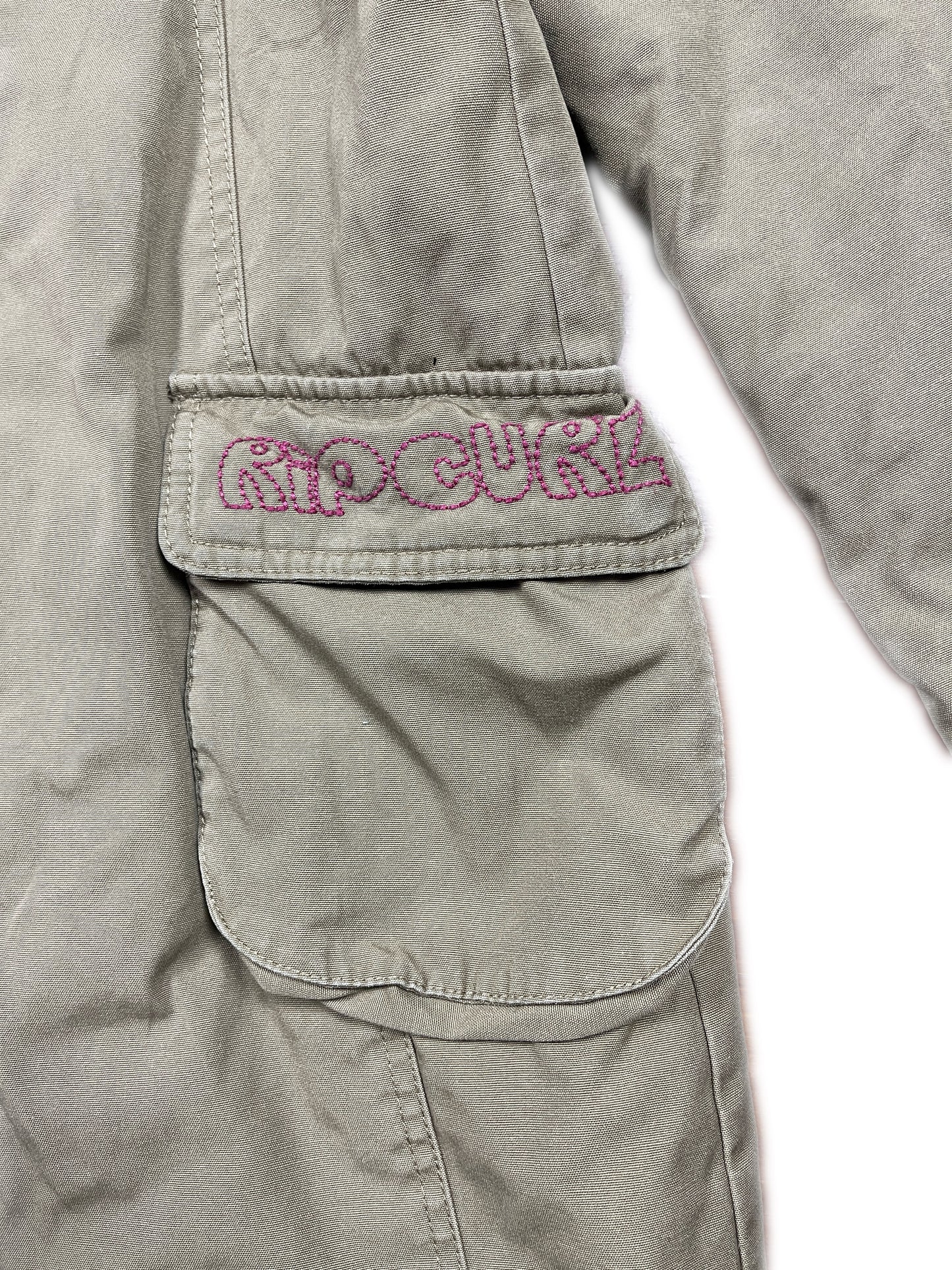 Rip Curl Parka Coat Khaki - XS