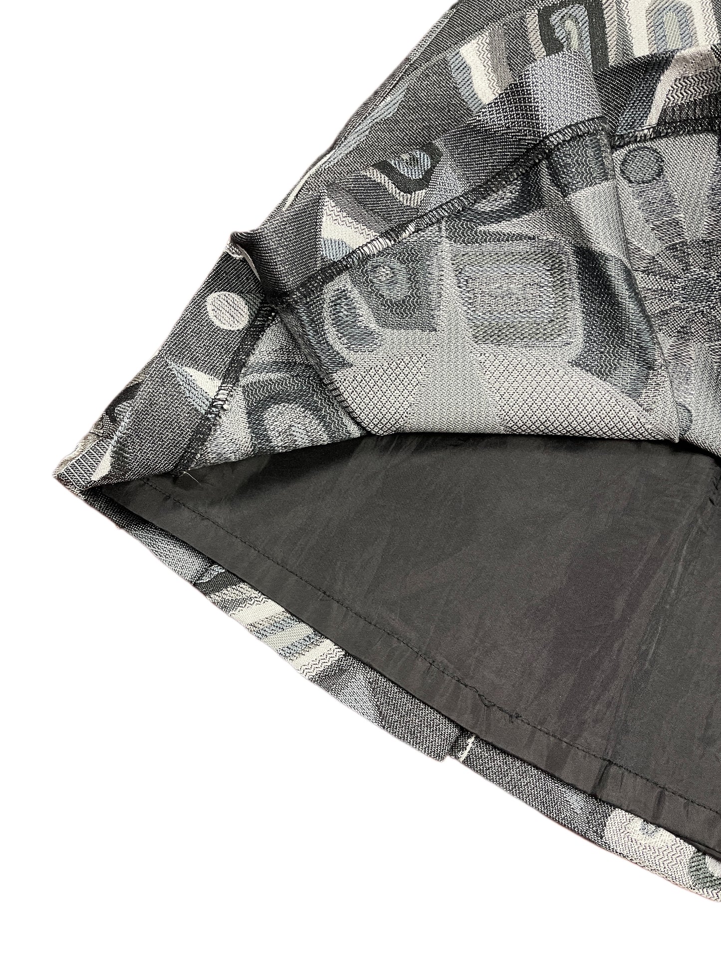 Y2k 2000s Desigual Skirt Silver Gray S