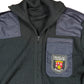 Vintage Firefighter Horath Knitted Zip Sweatshirt Navy - XL