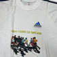 Vintage Adidas Running Challenge Ciutat Girona T-Shirt White 90s L
