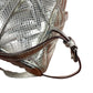 Michael Kors Leather Backpack Silver