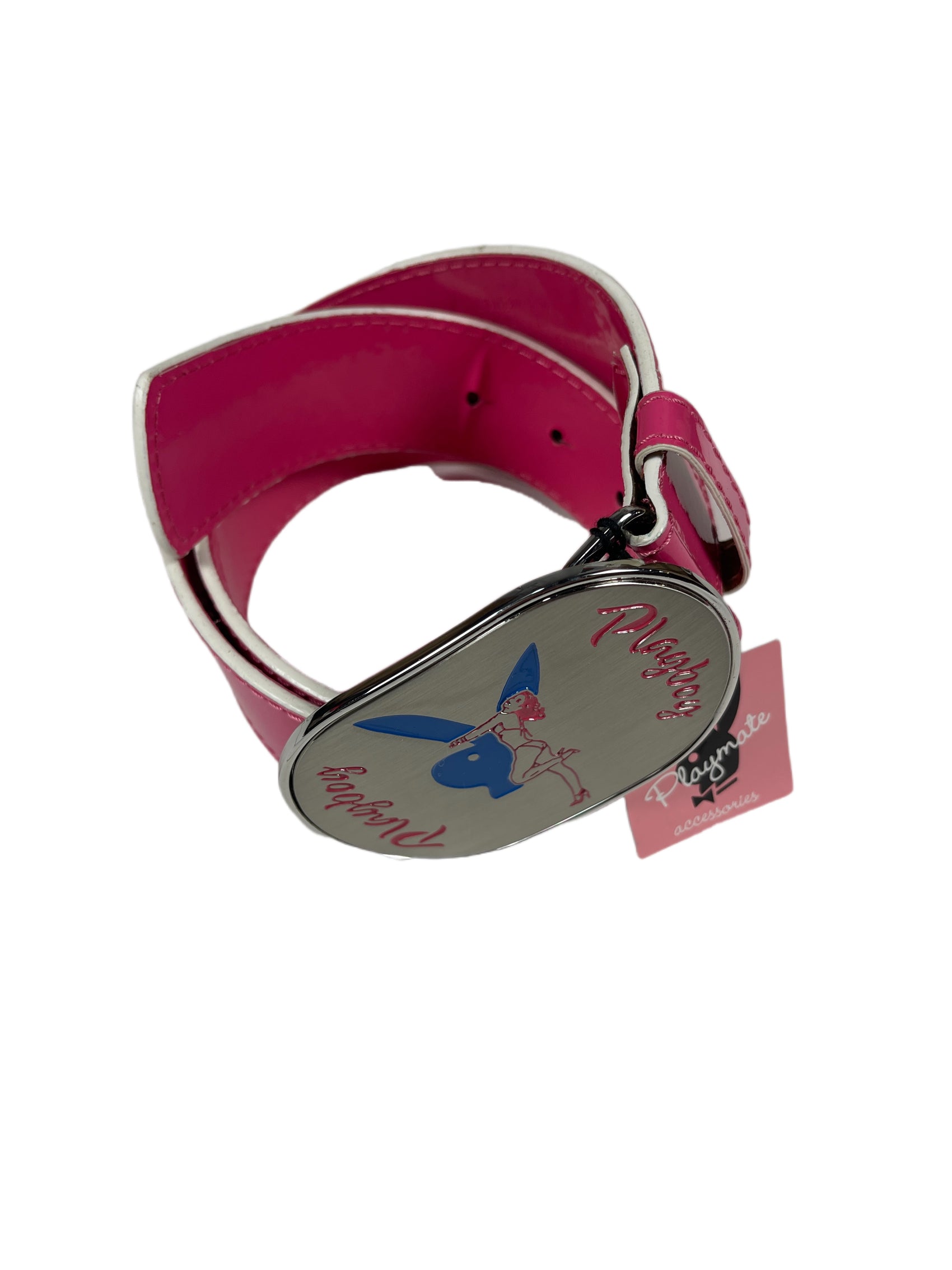 Y2k Playboy Belt Pink 2004