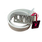 Y2k Playboy Leather Belt White 2004