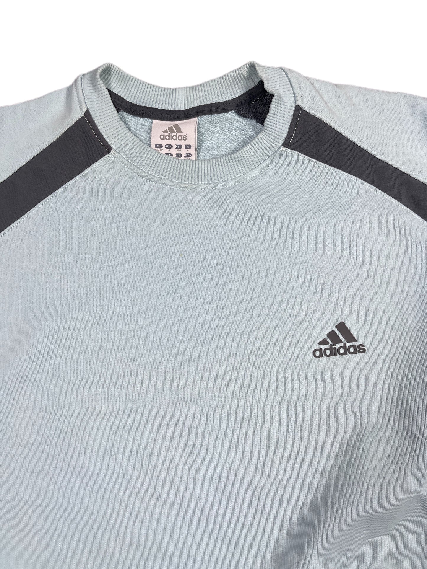 Vintage 2003 Adidas Sweatshirt Baby Blue M