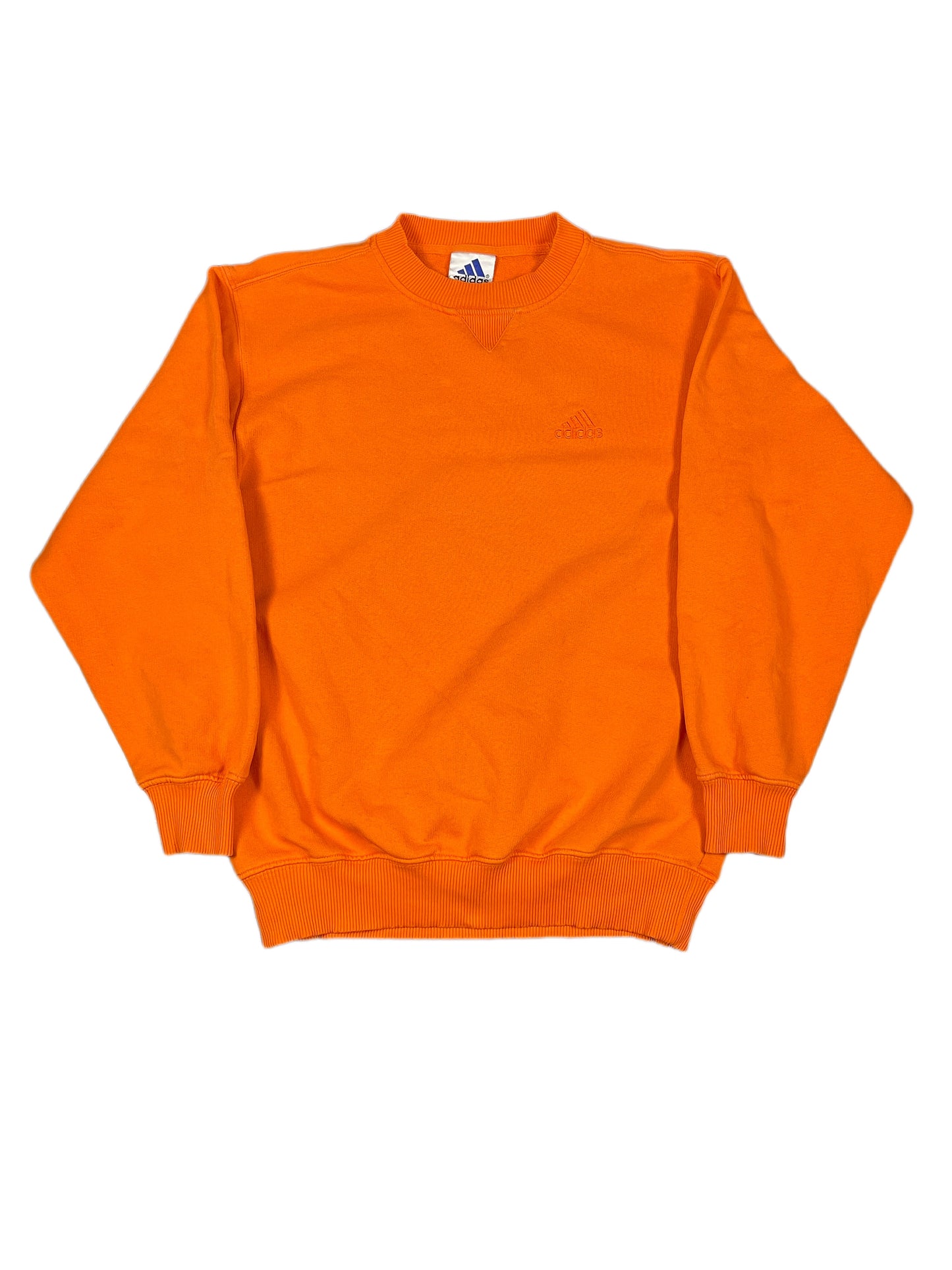 Vintage Adidas 2001 Sweatshirt Orange - XS