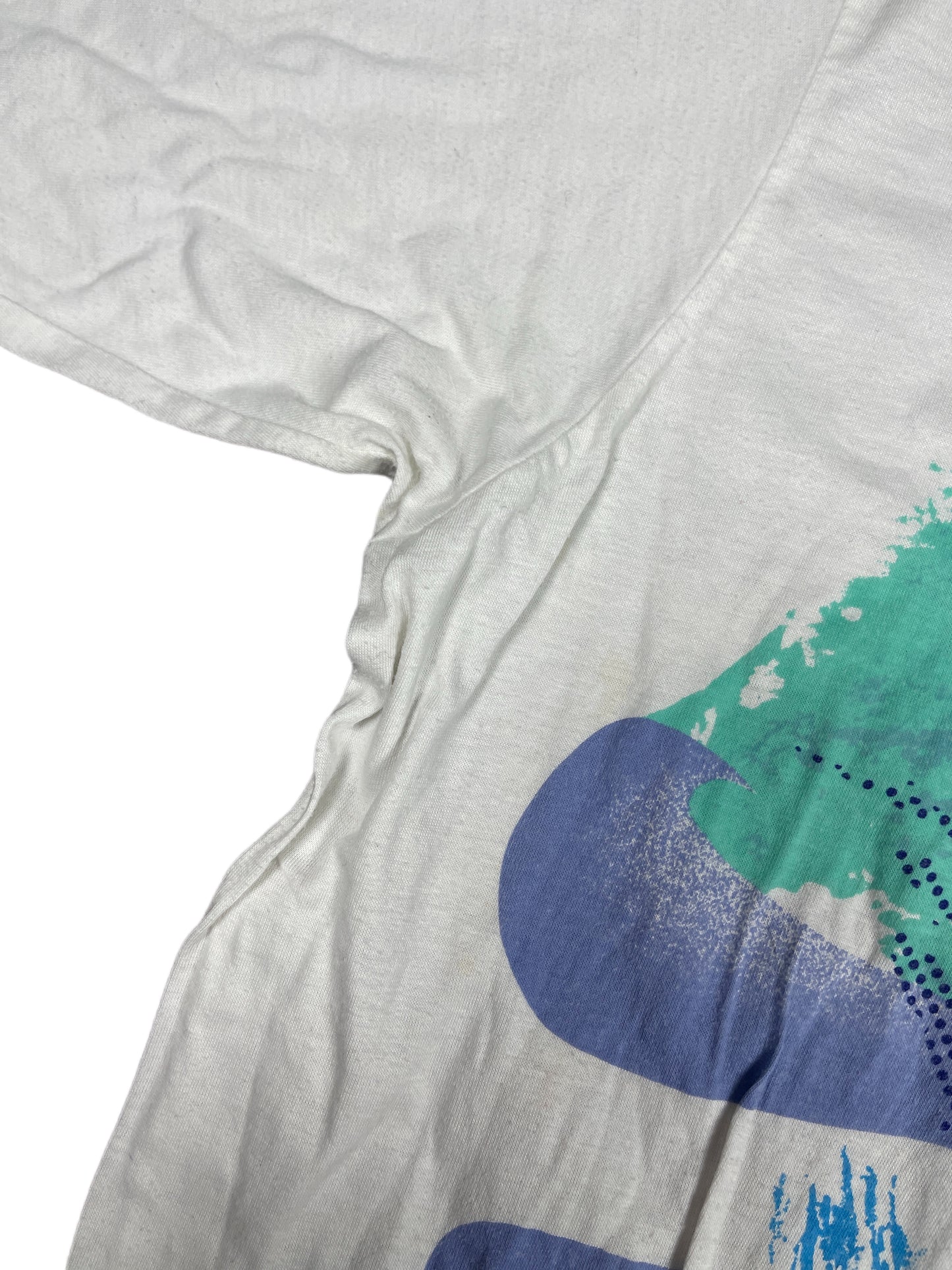 Vintage Sergio Tacchini Tennis Polo Shirt White - XL