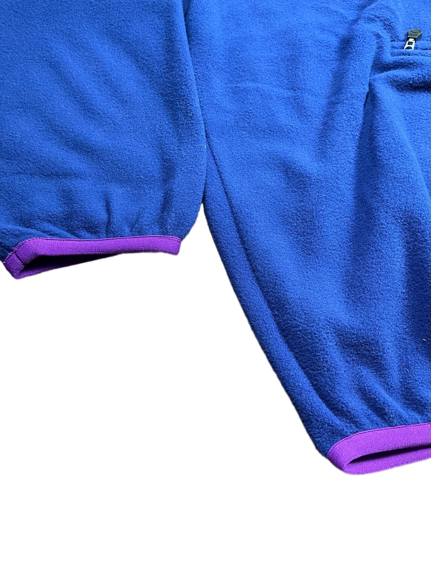 Vintage Kappa 1990s Deadstock Fleece Half Zip Sweatshirt Navy - M