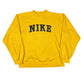 Vintage Nike 1990s Sweatshirt Yellow - S