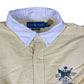 Vintage UpCycle Polo Ralph Lauren Long Sleeve Top Yellow - L/XL