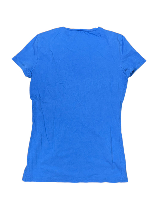 Y2k GAS Short Sleeve Top Blue - L