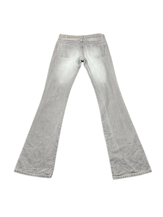 Zara Flared Low Waist Denim Panty Gray S