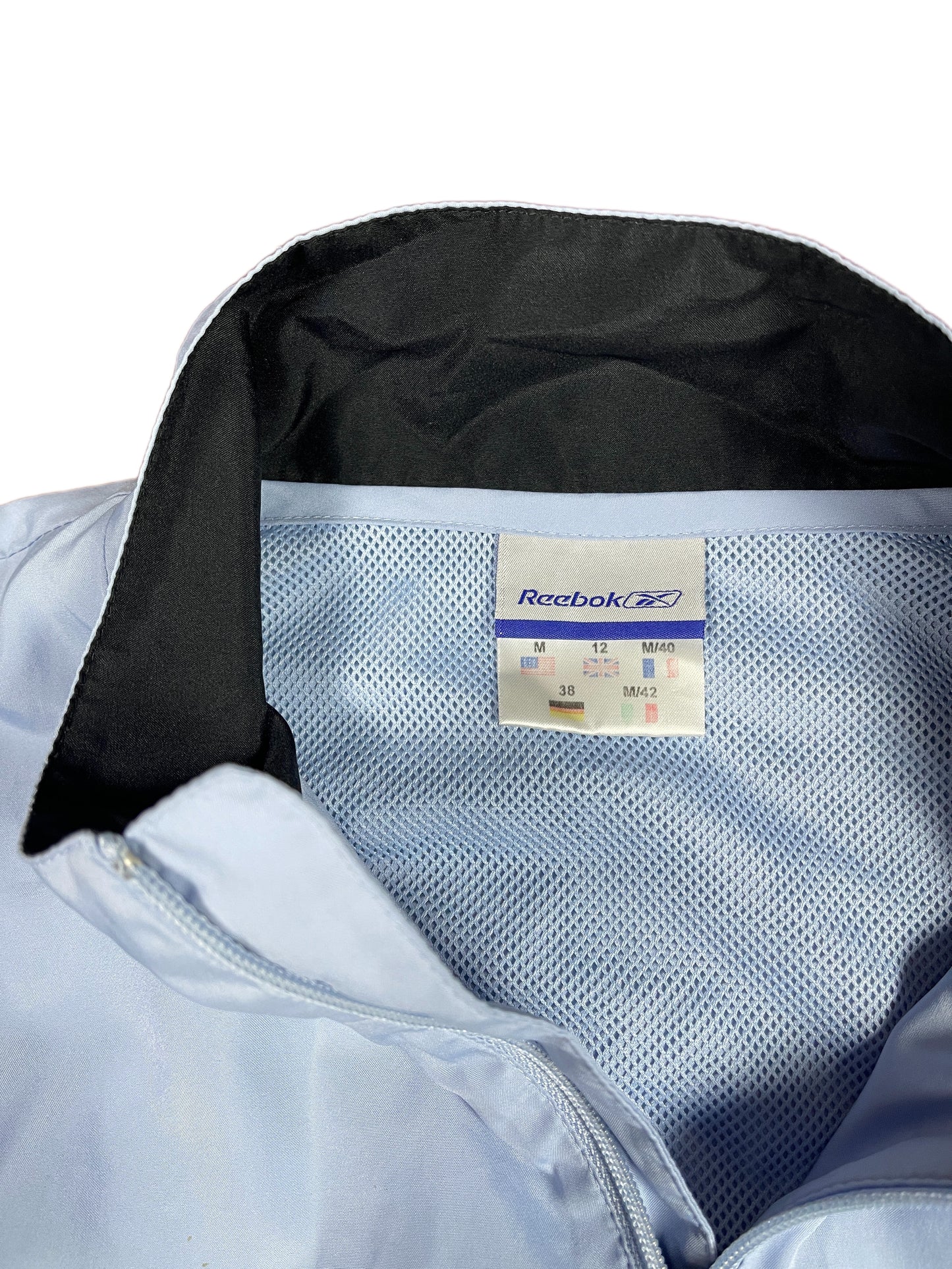 Vintage Reebok 2000s Sport Jacket Blue Navy - M