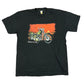 Vintage Screen Stars 1990s Chopper T-Shirt Black - XL