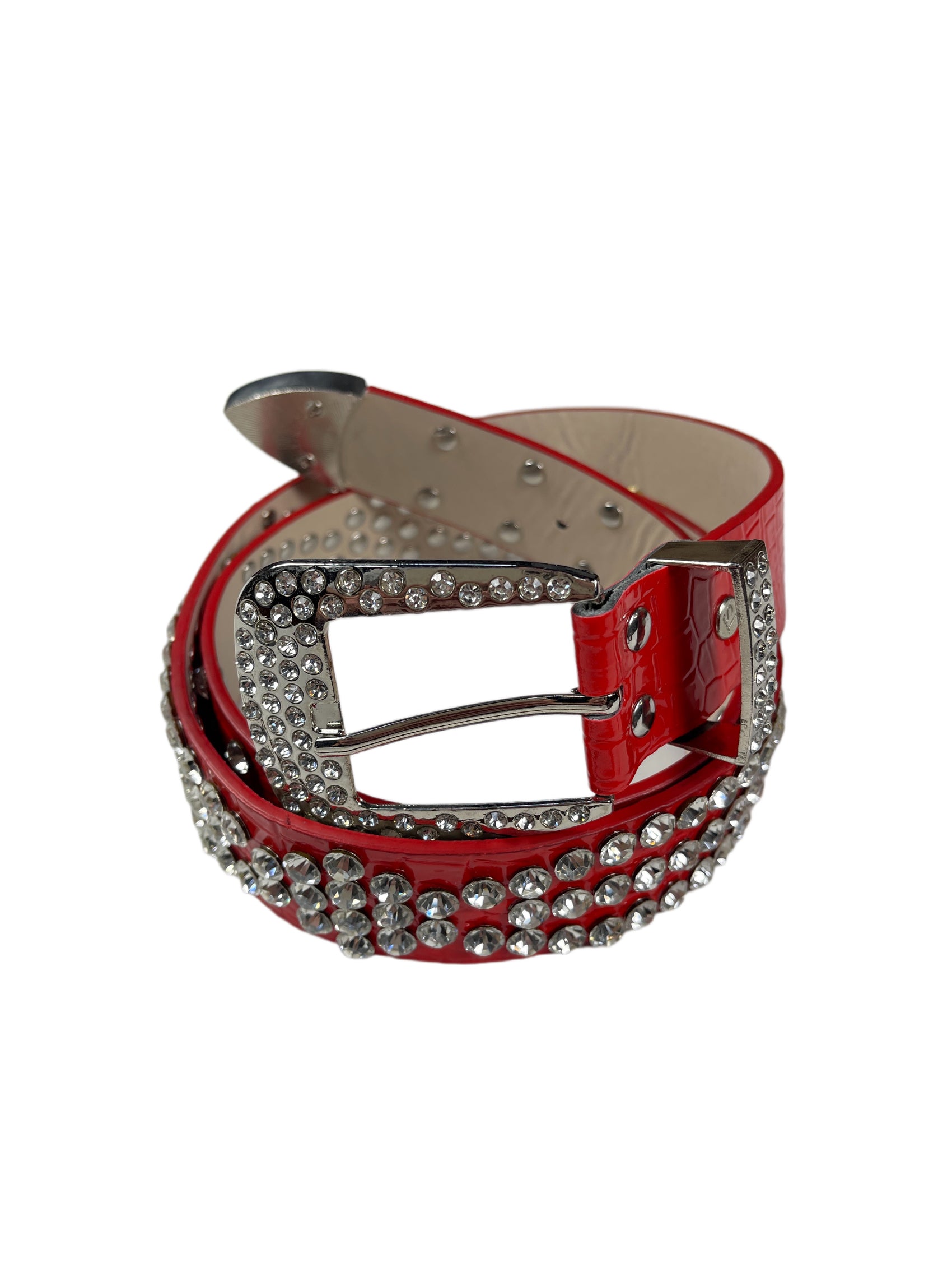 Y2k Belt Red