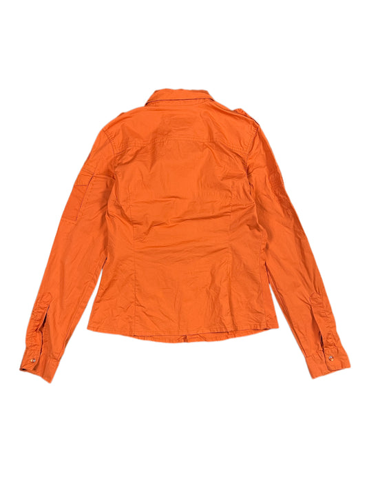 Y2k Lois Long Sleeve Top Orange - L