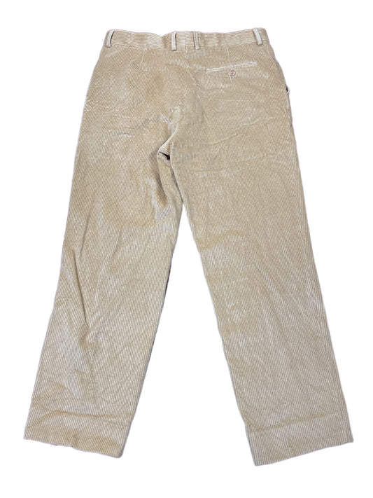 Vintage Rigoletto Corduroy Pants Beige - L/XL