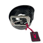Y2k Playboy Belt Black Gray 2004