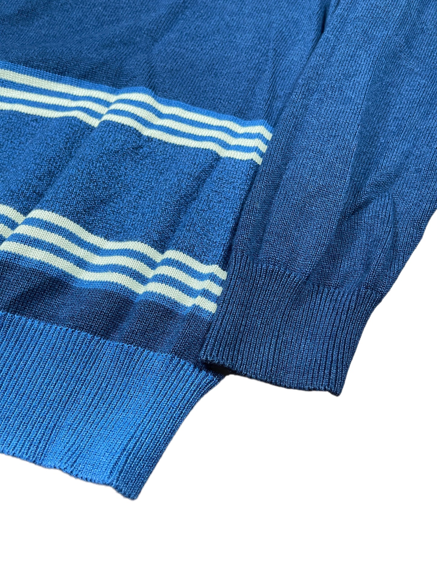 Vintage Iceberg 1991 Mickey Mouse Marina Knitted Sweatshirt Blue - L