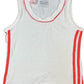 Y2K 2007 Adidas Sleeveless Top White Cotton Blend L