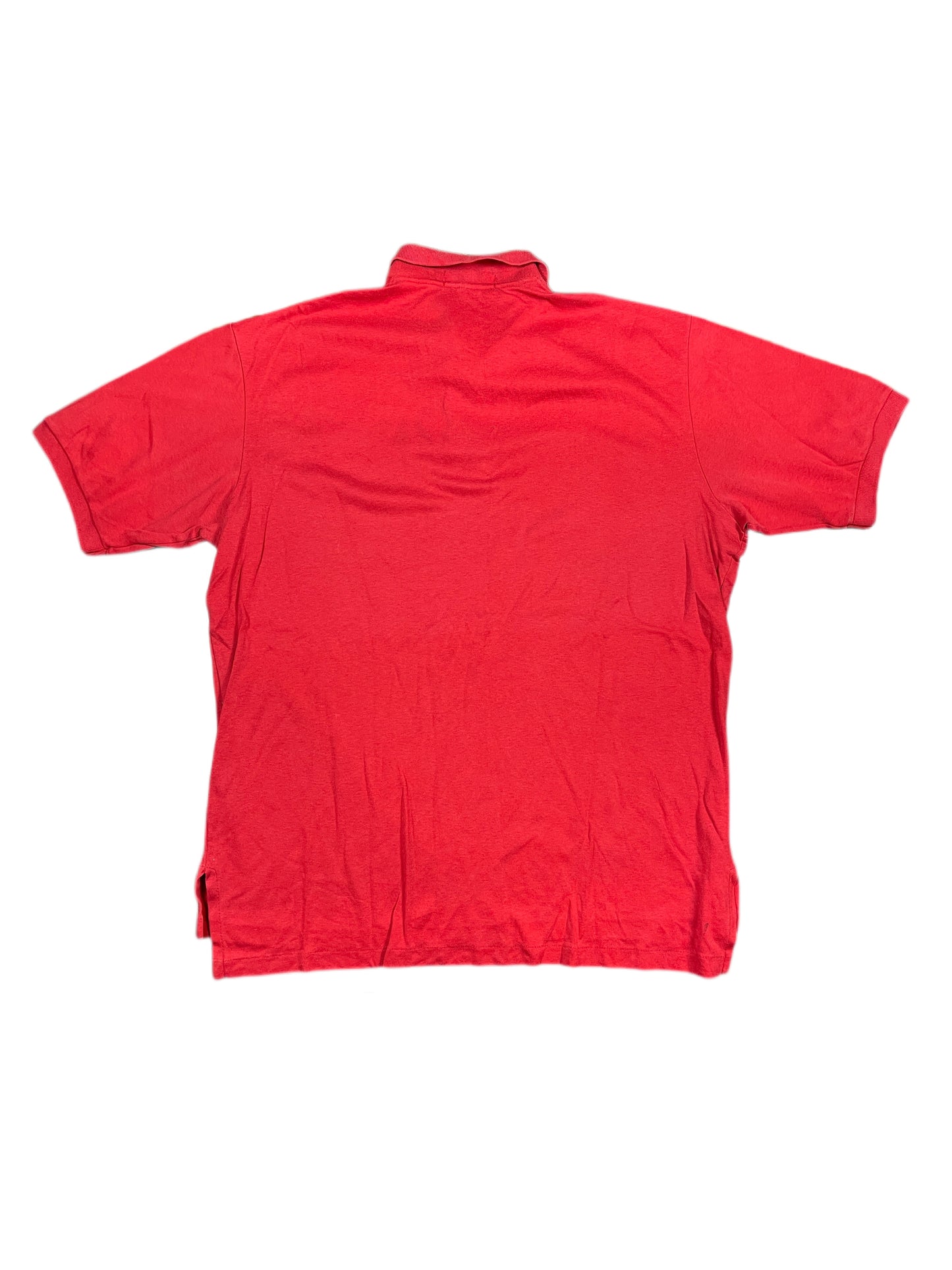 Vintage Polo Ralph Lauren Polo Shirt Red - XL