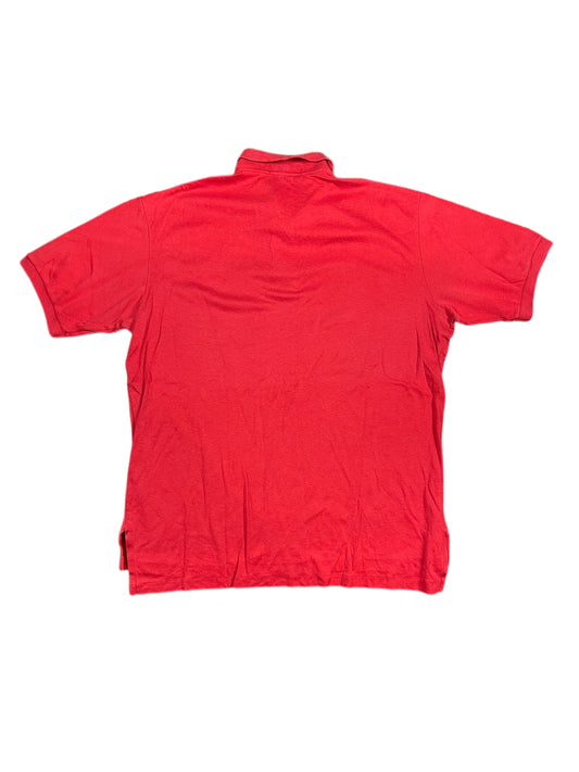 Vintage Polo Ralph Lauren Polo Shirt Red - XL