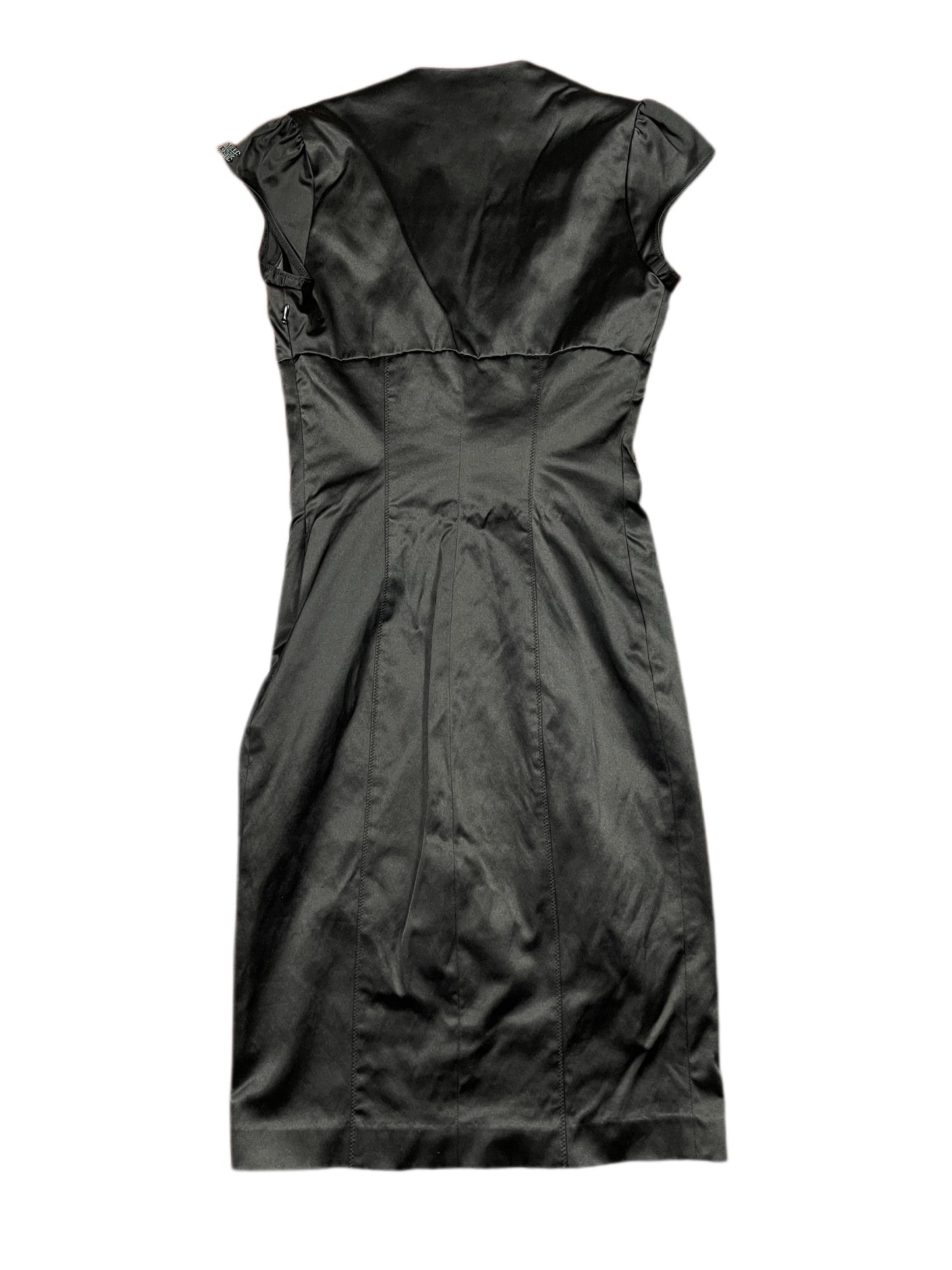 Y2k Miss Sixty Sleeveless Dress Black - XS
