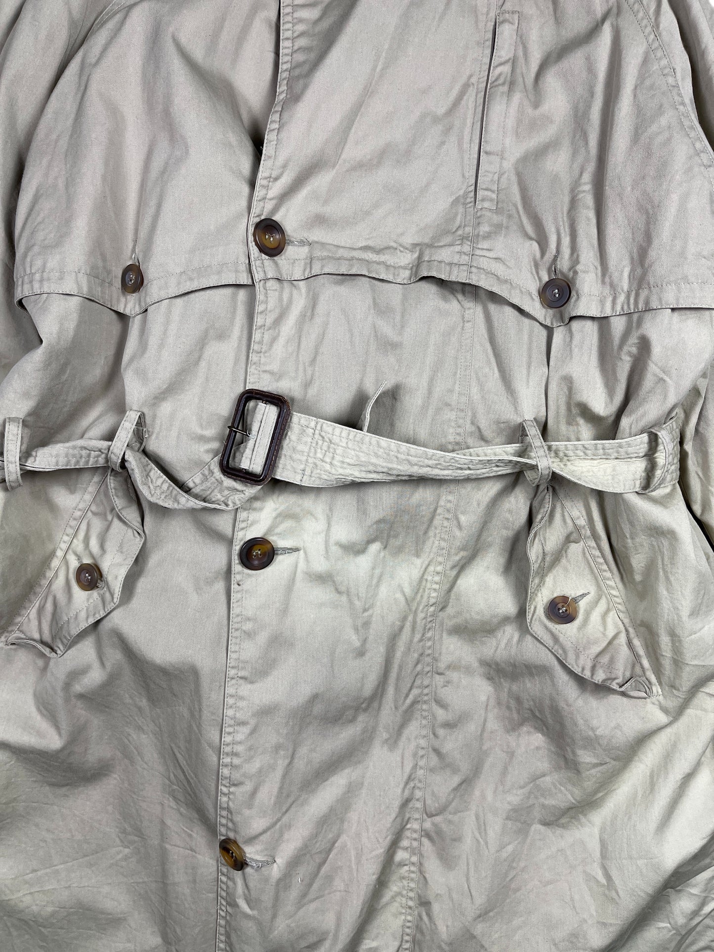 Vintage Daniel Hechter Trenchcoat Beige - M/L