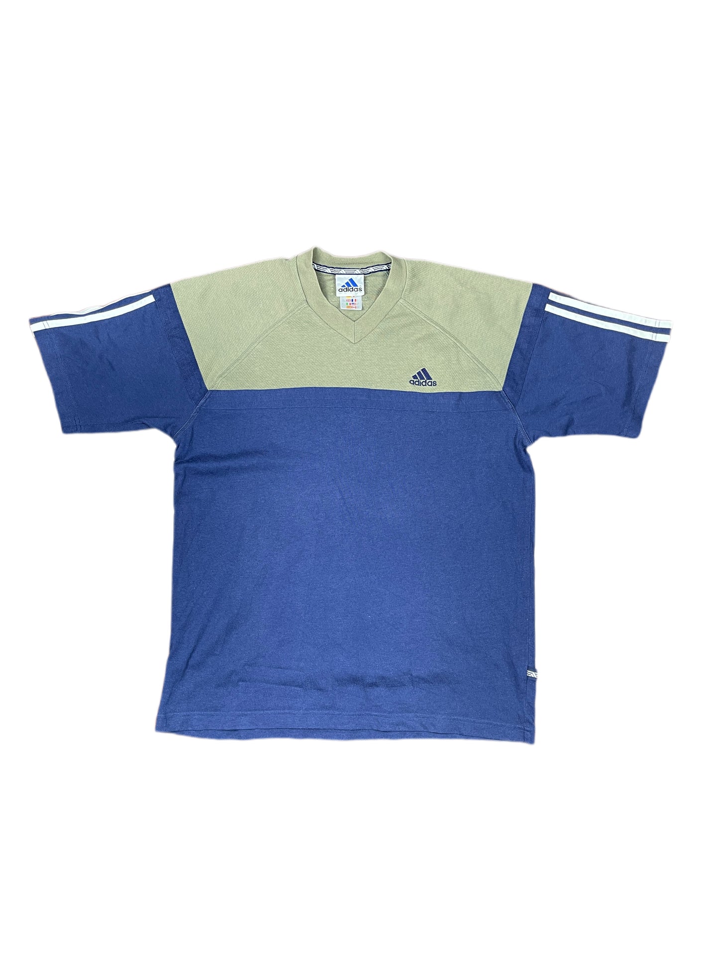 Vintage Adidas T-Shirt Navy - L