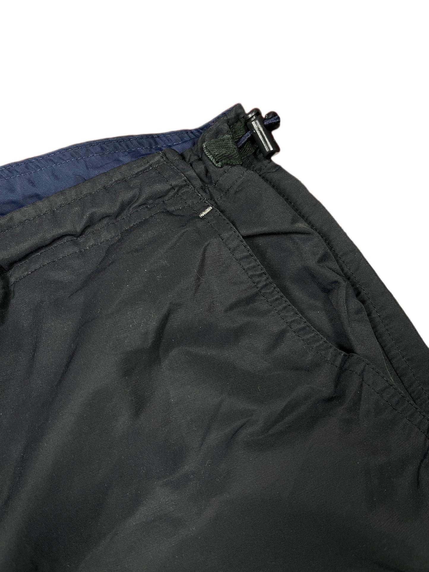 Vintage Nike Capri Sport Pants Black - XS