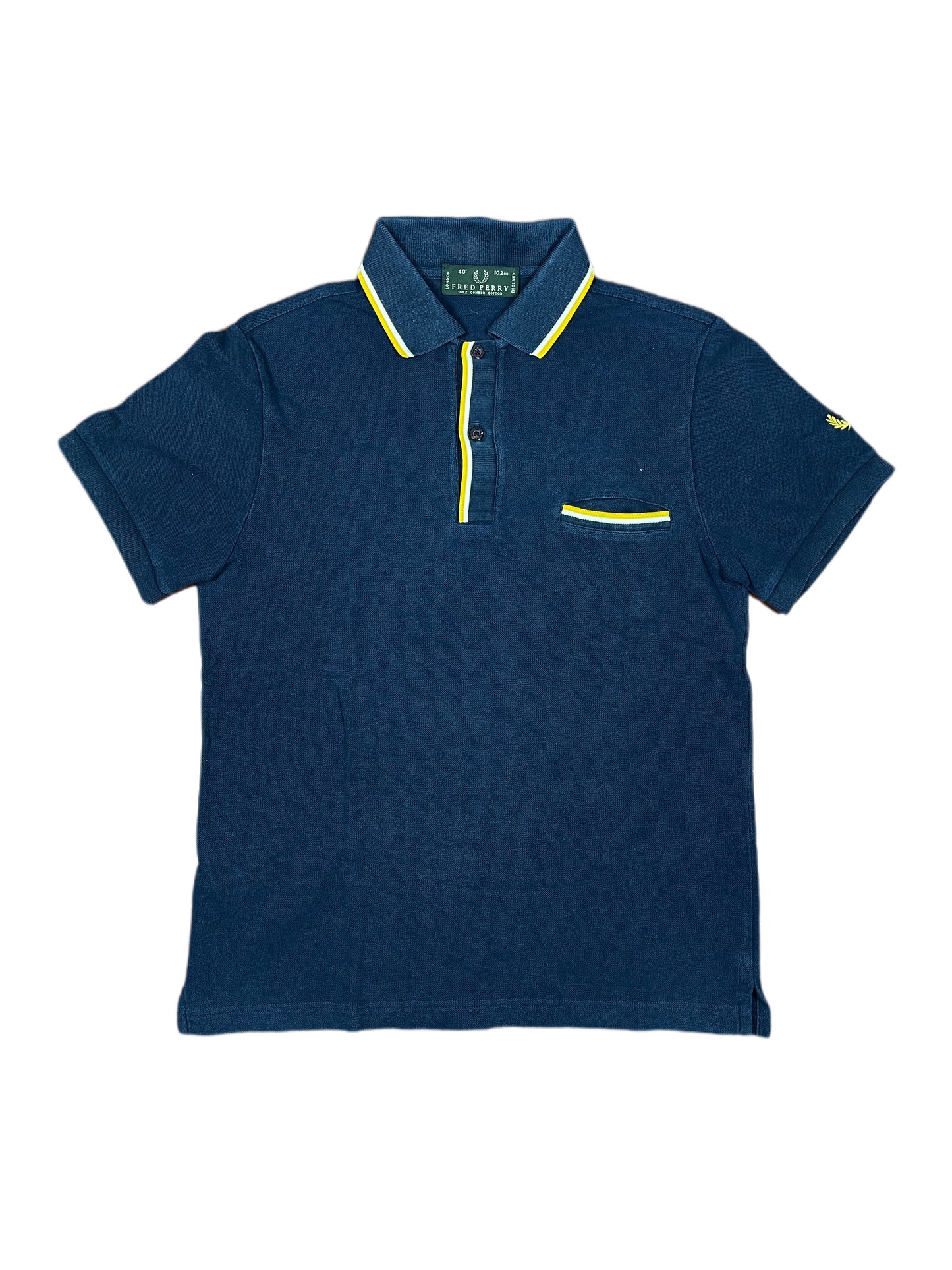 Vintage Fred Perry Polo Shirt Navy - S/M