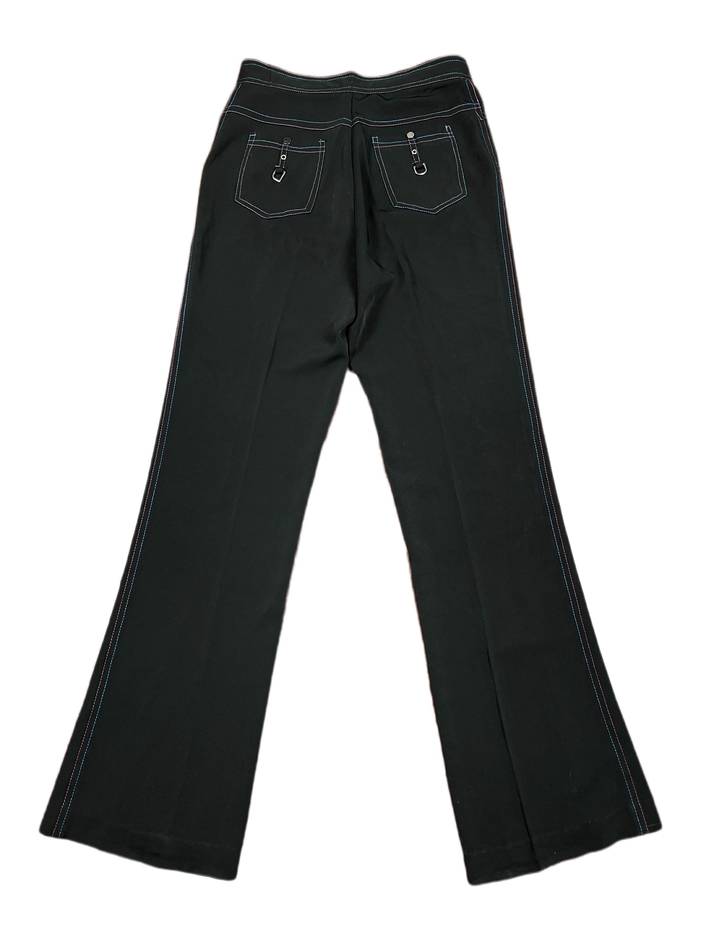 Y2k Mi Dayina Cloth Pants Black - XS