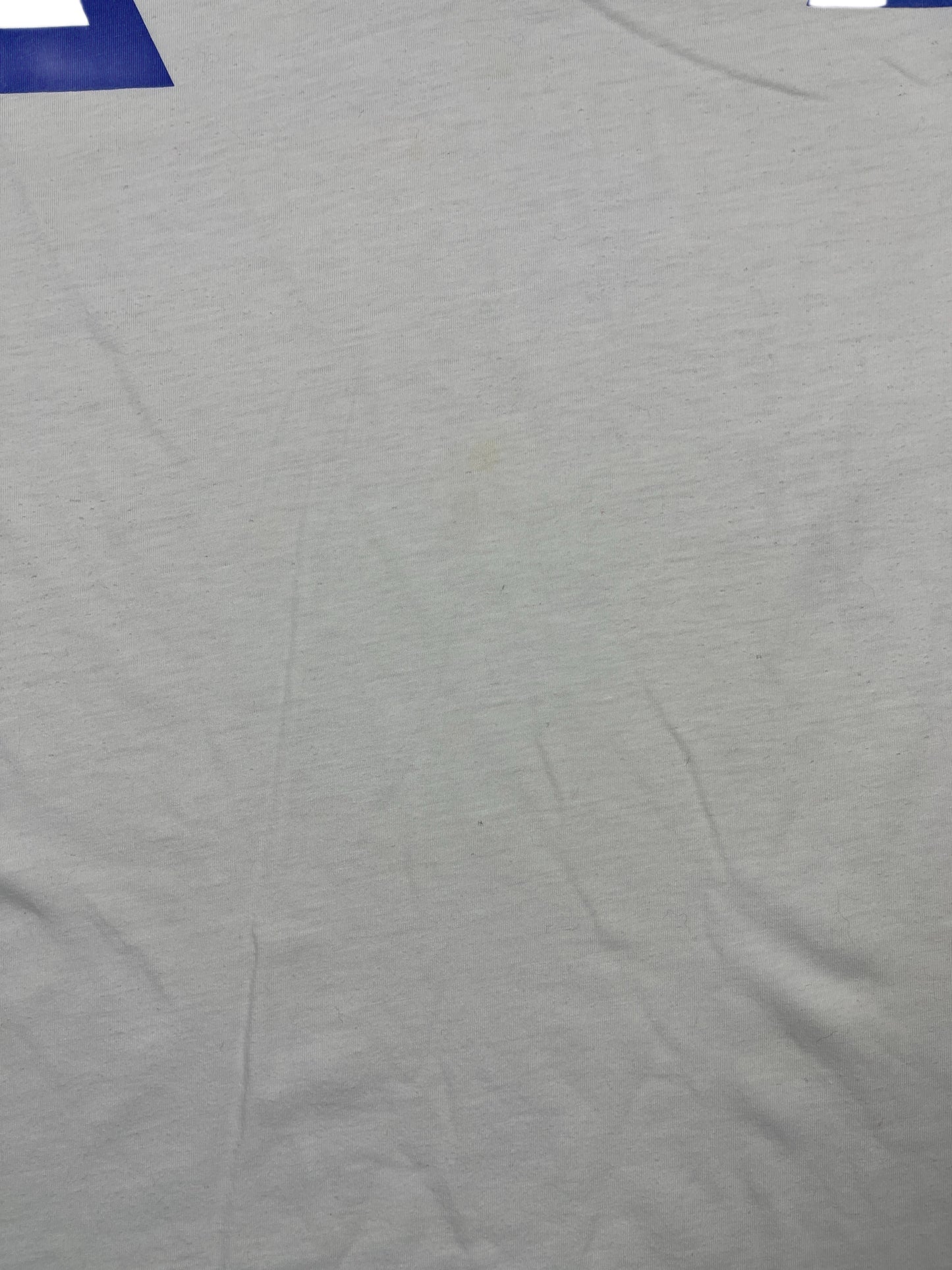 Vintage Adidas 1990s Tennis Polo Shirt White Blue - L