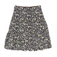 Y2k S.Oliver Skirt Flower Brown Turquoise - M