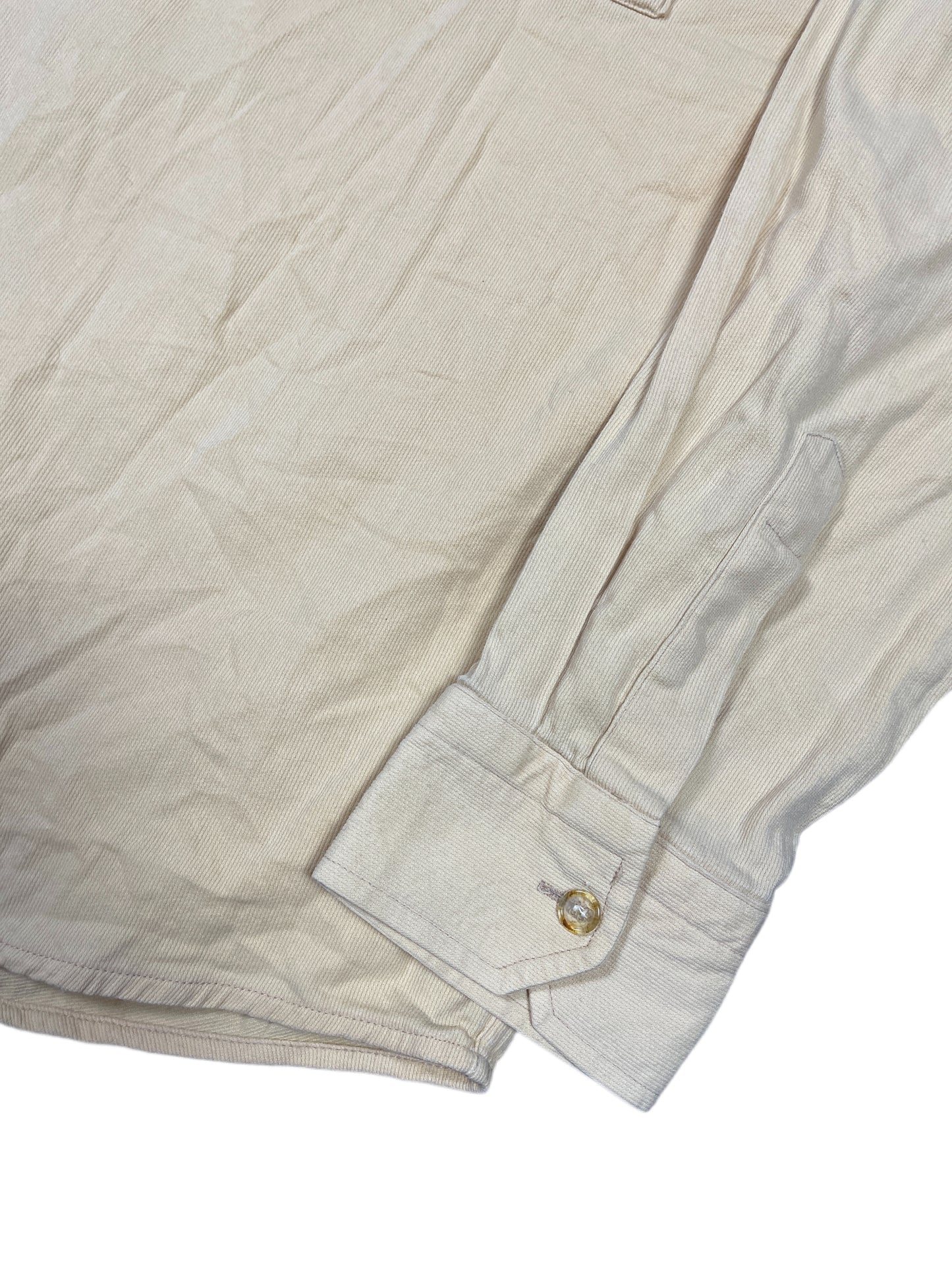 Vintage Camiesero Dave Long Sleeve Shirt Yellow - L