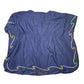 Tridagna Poncho Long Sleeve Top Navy - L