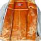 Y2k Roxy Fluffy Jacket Beige Orange - S