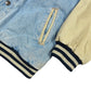 Vintage Disney Mickey Mouse 1990s Denim Collage Jacket Beige Blue - M