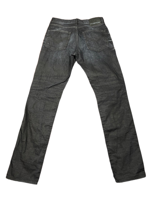 Y2k Energie Slim Fit Denim Pants Black - S/M