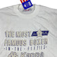 Vintage Kappa 1990s Jack La Motta T-Shirt White - XL