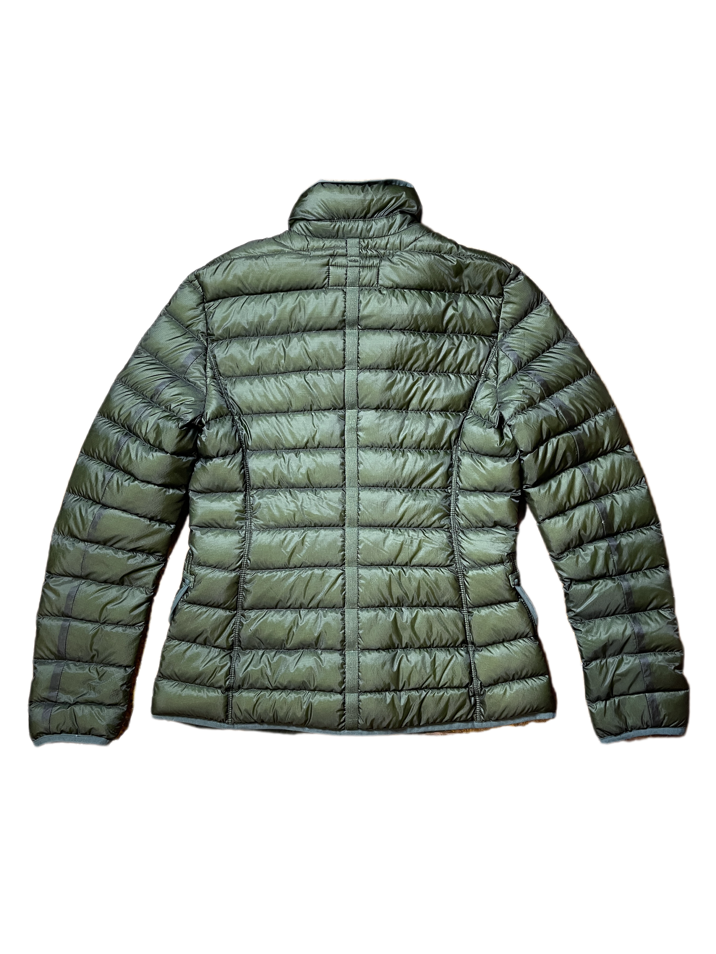 Parajumpers Alisee Quilted Thin Green Down Jacket | S