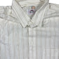 Vintage Mckay Shortsleeve Shirt Off White Cotton M