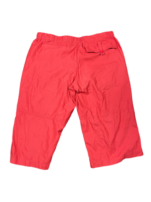 Y2k Fila Capri Sport Pants Red - L