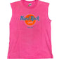 Vintage Hard Rock Cafe Dallas Tank Top Pink - XL