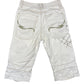 Y2k Tony Hawk Capri Pants Cream - S