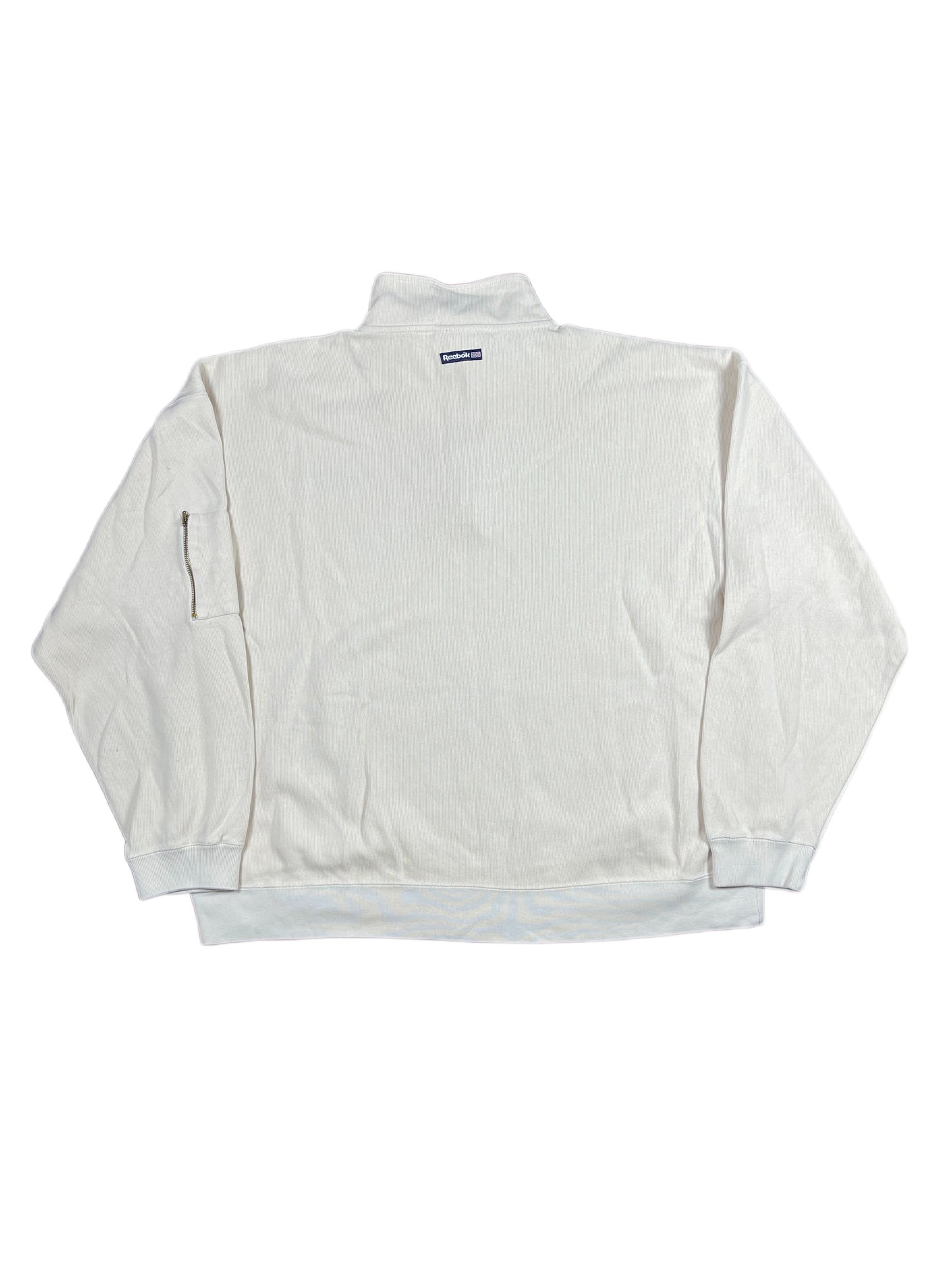 Reebok Classic Zip Sweatshirt Cream - XXL