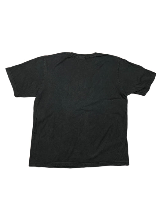 VIntage Nike 2000s T-Shirt Black Swoosh Spellout - XL